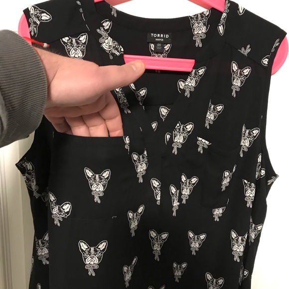 Torrid: Like new sleeves plus size blouse - Picture 6 of 15
